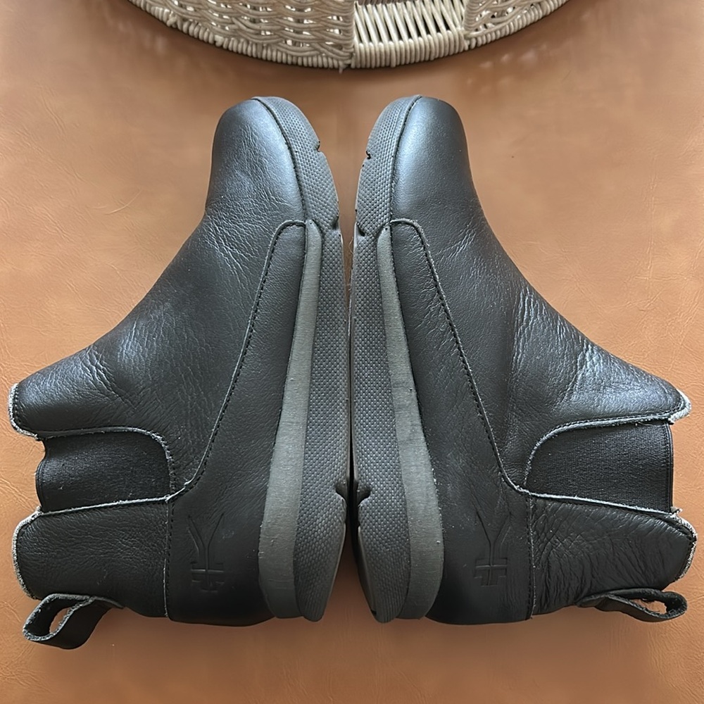 Kuru Luna Black Leather Chelsea Boots Sz 8 - Picture 5 of 9